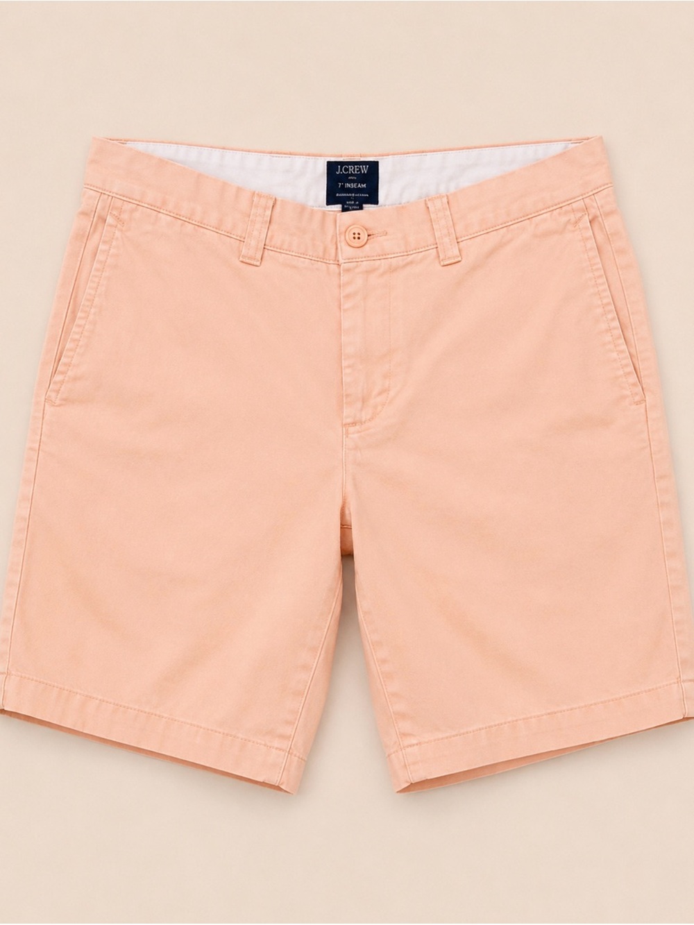 J. Crew Men's Peach Chino Shorts